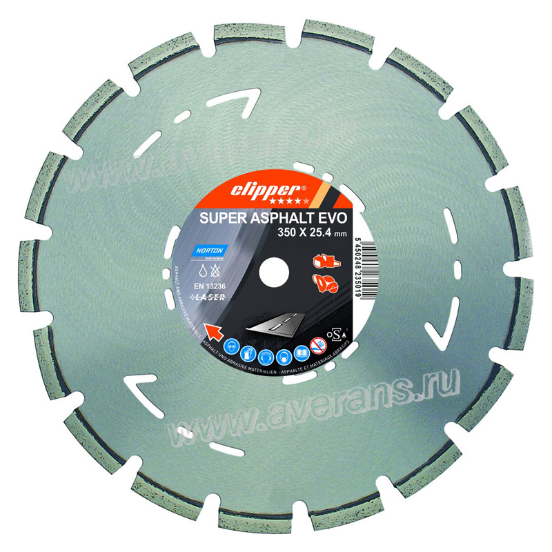 Алмазный диск Clipper SUPER ASPHALT EVO  500х25.4