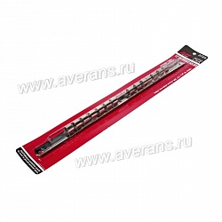 Держатель головок 1/2" L=400мм стальная рейка 16шт. JTC