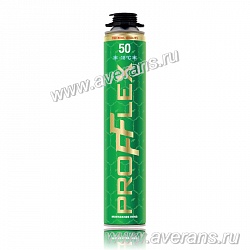 Пена монтажная PROFFLEX PRO GREEN 50л зимняя