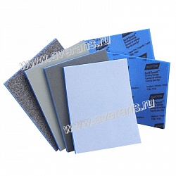 Губка абразивная Norton SOFT-TOUCH, Р500/600, 140х115х6